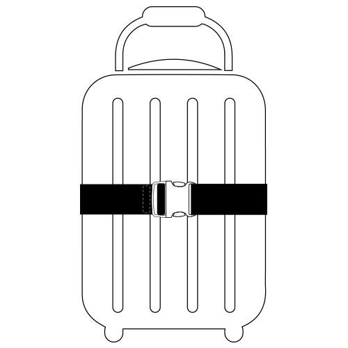 CINGHIA PER VALIGIE LUGGAGE BELT IMAGOMMAGE